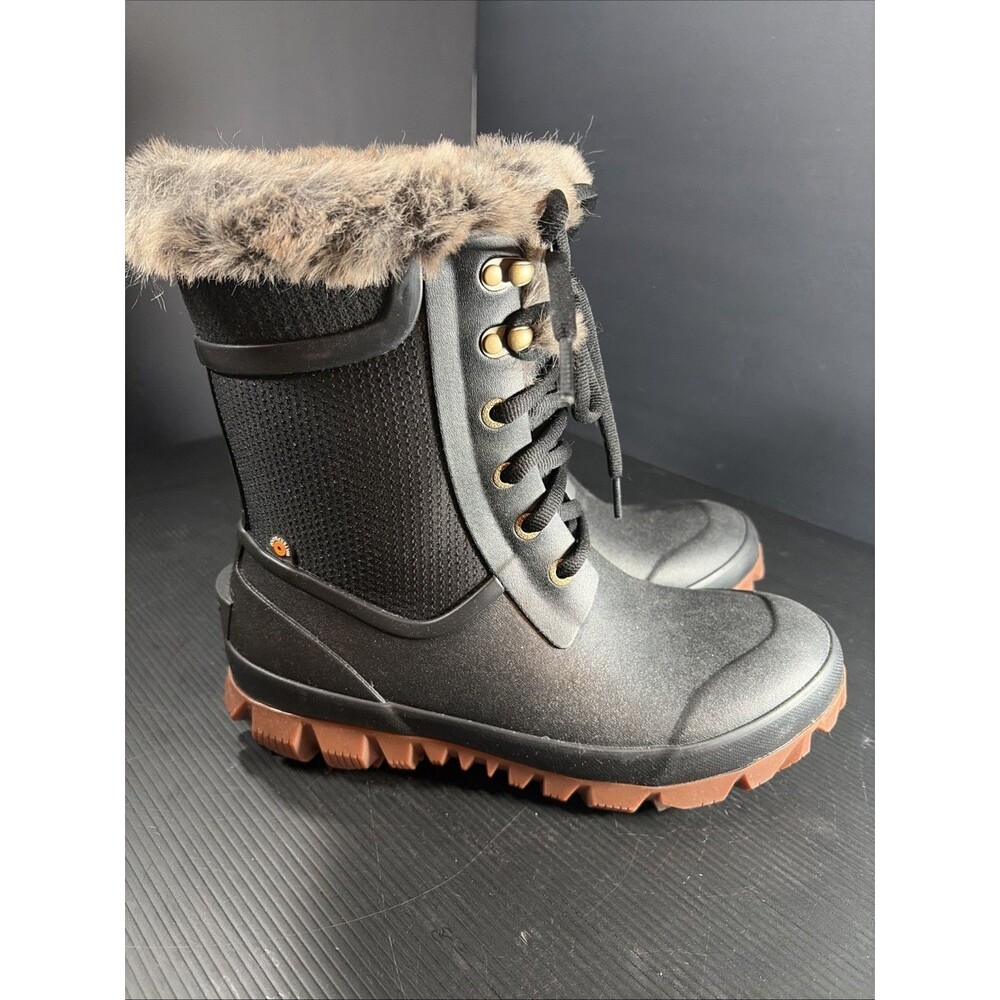 Bogs Arcata Trek Winter Boot Black - Women's Sz 8 - Picture 5 of 8